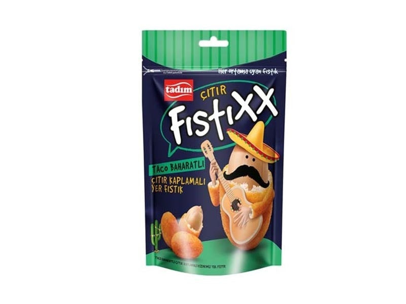 Tadim Fistikxx Taco Spicy Crispy Peanuts 140 g