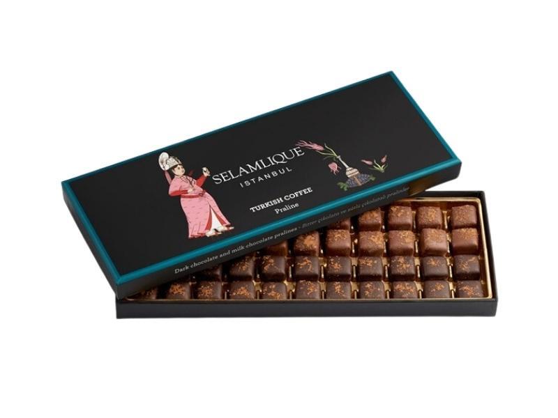 قهوة تركية بقطع برالين من سلامليك 150 غ