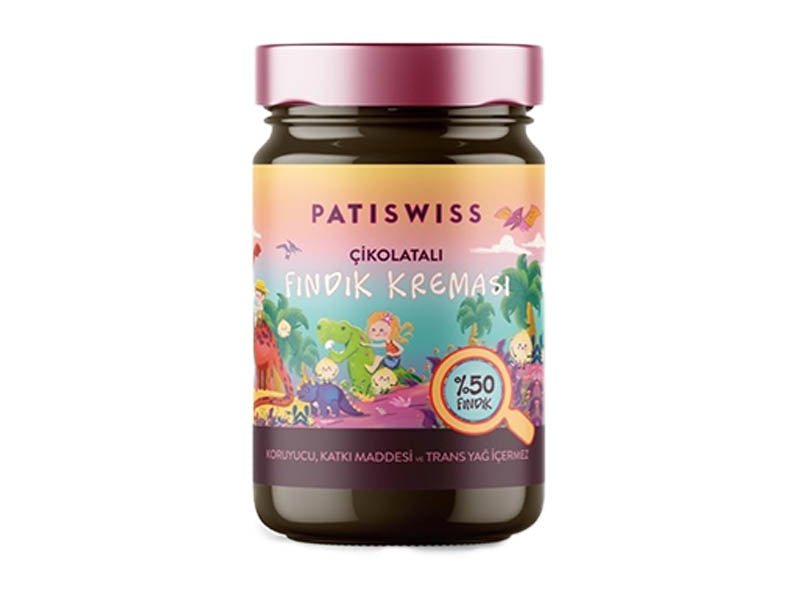 Patiswiss Children’s Special Chocolate Hazelnut Spread 50% Hazelnuts 330g