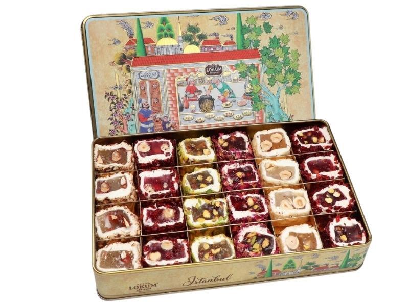 راحة تركية كوكتيل مكسرات مشكلة من لوكوم أتوليه سي – حُرّم سلطان 850 غ