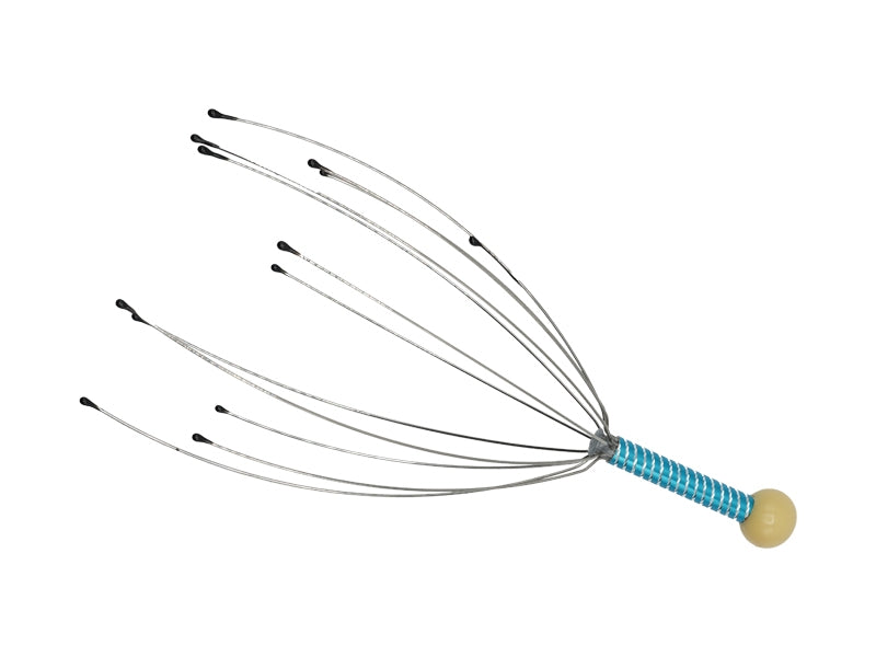 Manual Head Scalp Massager Tool - Relaxing Handheld Massage