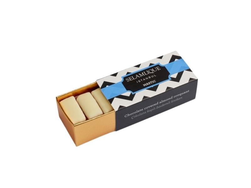 Selamlique Mastic Delicacy 60g - Chocolate Covered Almond Croquets