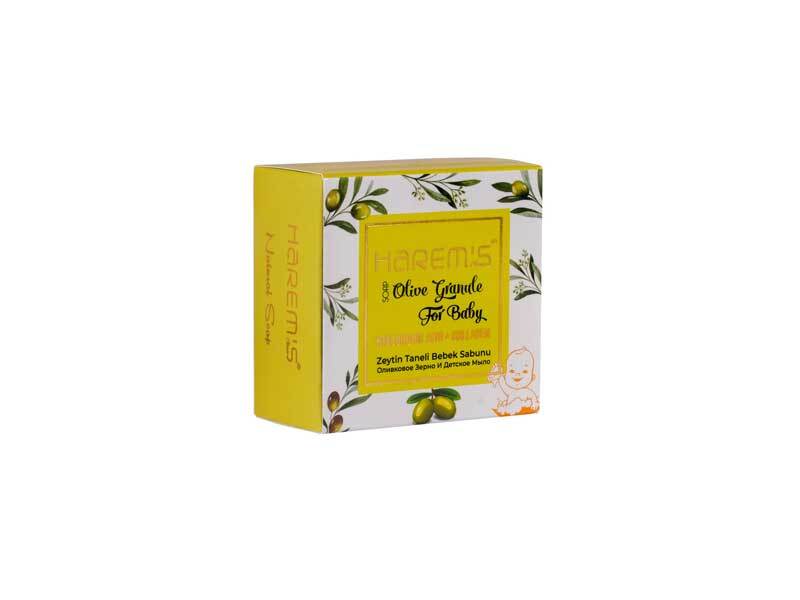 Harems Olive Grain Baby Soap Bar 120 g