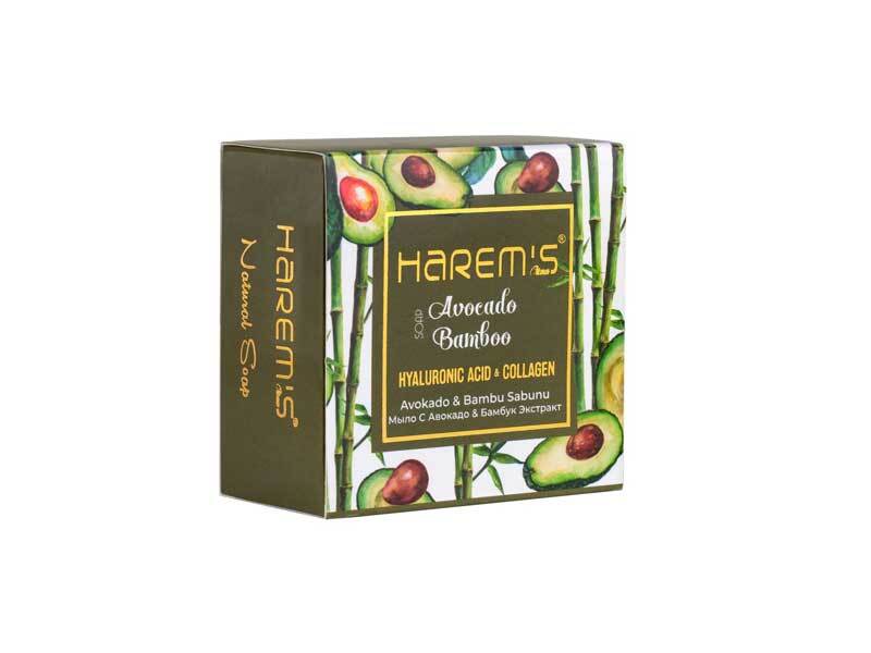 Harems Avocado & Bamboo Soap Bar 120 g