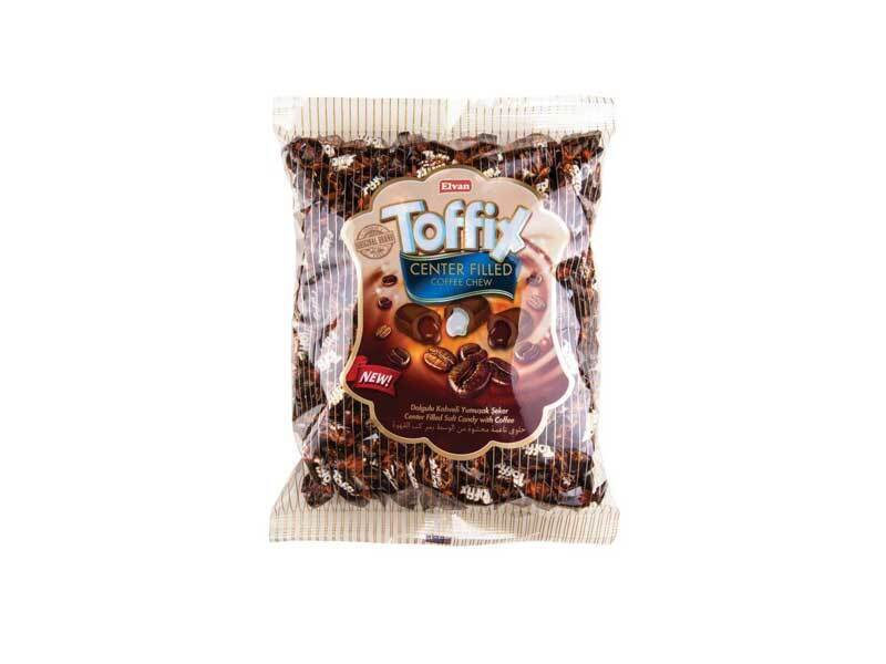 Toffix Soft Coffee-Flavored Candy 1000g Bulk Pack