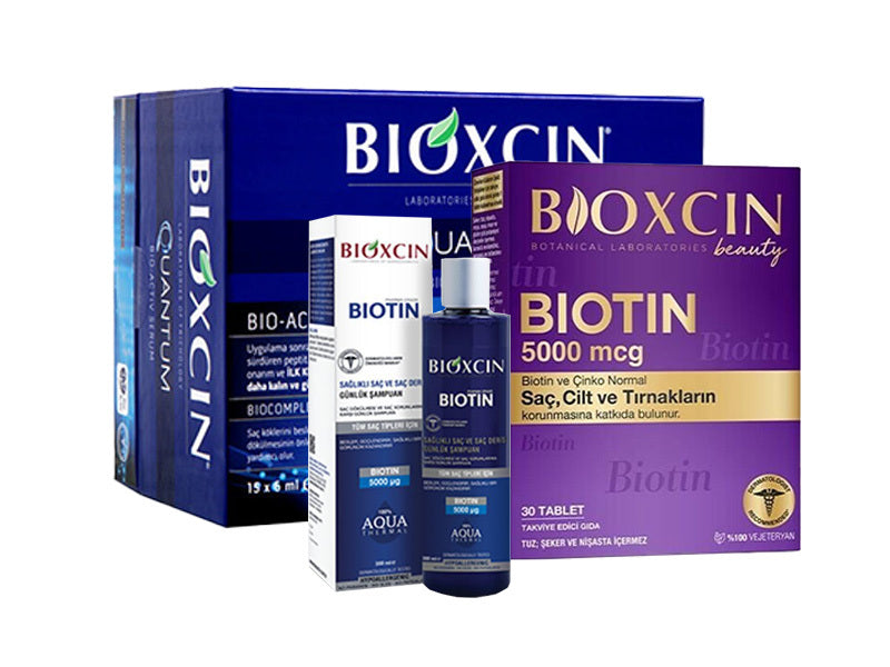 Bioxcin Hair Care Set for Stronger-Looking Hair