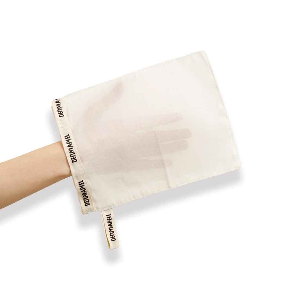 Derma Peel Silk Bath Mitt Exfoliating Body Glove