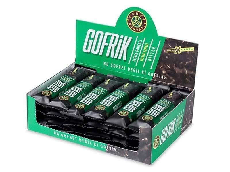 Gofrik Bitter Chocolate - Rich Dark Chocolate Bar