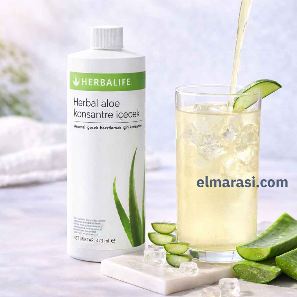 مشروب مركز الألوفيرا (الصبار) من هريبالايف