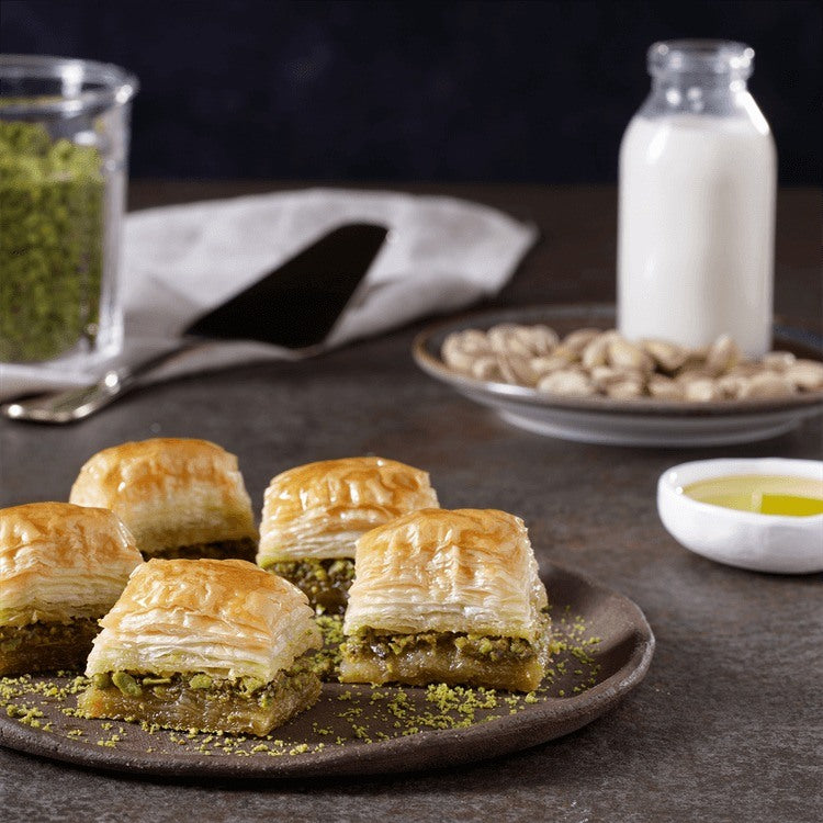 بقلاوة نباتية بالفستق من كراكوي غللو أوغلو