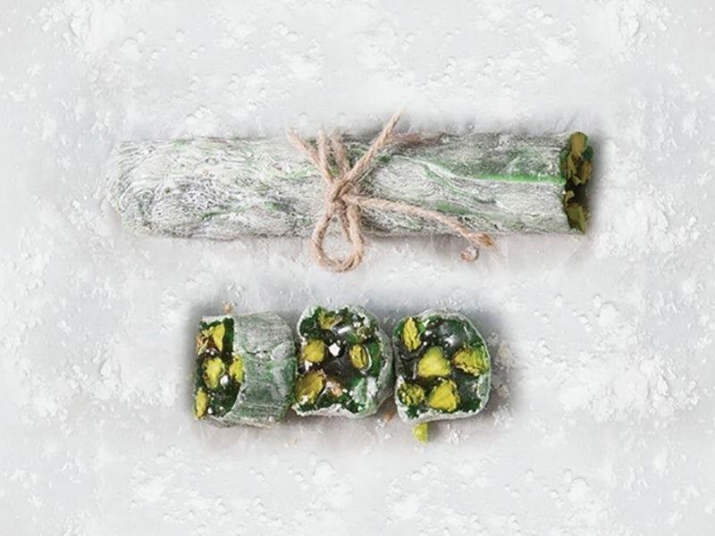Kiwi Pistachio Rolled Delight – Premium Stuffed Turkish Sweet