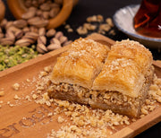 Walnut Dry Baklava - Crispy Turkish Pastry with Premium Walnuts