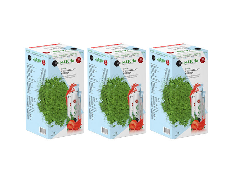 Premium Japanese Matcha Green Tea Sticks 10g x 20 Pieces (Buy 2 Get 1 Free) Erin Mills Town Centre