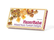 Mixed Nuts Turkish Delight 454g - Authentic Bite-Size Lokum