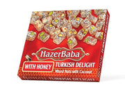 Mixed Nuts with Honey & Coconut Turkish Delight 250g