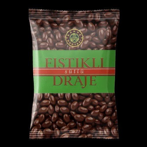 Milk Chocolate Pistachio Dragees 180g