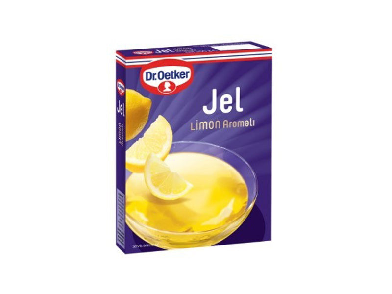 Dr. Oetker Lemon Flavored Jelly Dessert Mix 100 g