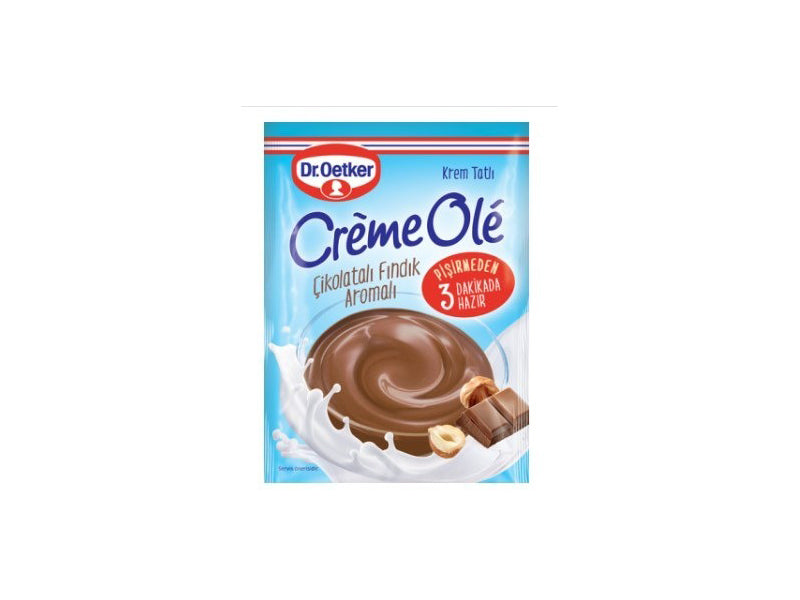 Dr. Oetker Crème Olé Dessert Mix Chocolate Hazelnut Flavor 125 g