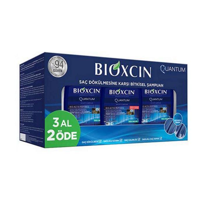 Bioxcin Quantum Shampoo for Oily Hair 3 x 300ml