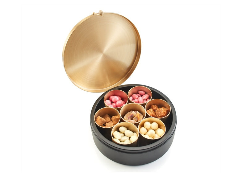 Selamlique 7 Tastes for 7 Days Sweet Box Assorted Gourmet Turkish Sweets Gift Set