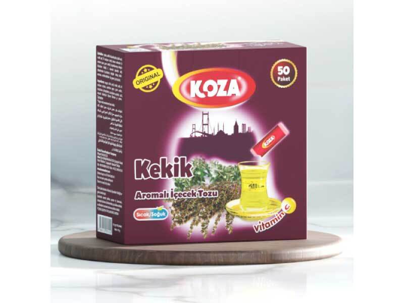 Koza Thyme Flavored Powder Drink Sachets (50 Pack)
