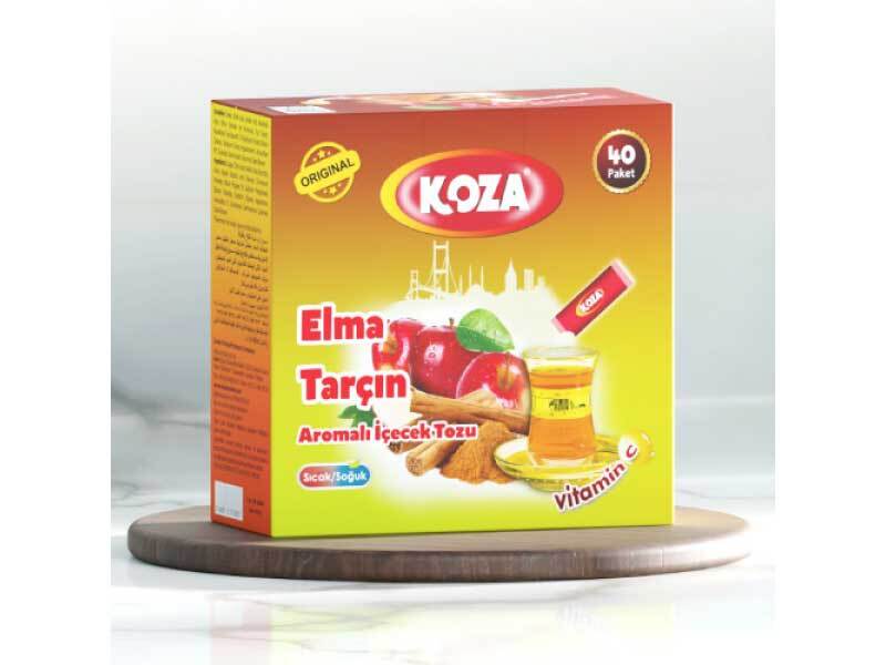 Koza Apple & Cinnamon Flavored Powder Drink Mix 50 Sachets