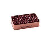Sekerci Coated Raspberry Snack Candy Bronze Box 300g