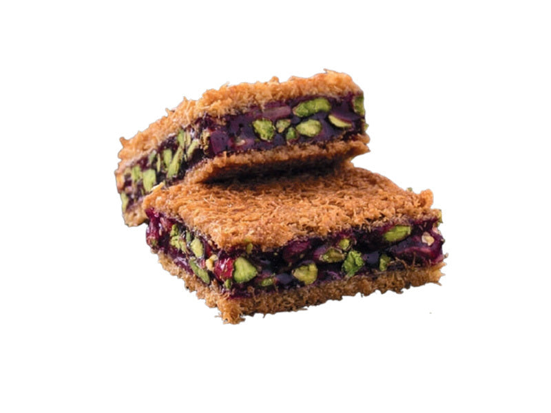 Pomegranate Ottoman Kadayif Pastry - Traditional Turkish Dessert