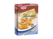 Traditional Revani Dessert - Soft Semolina Cake in Sweet Syrup