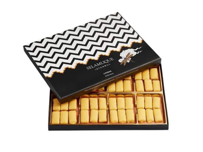 Selamlique Citrus Delicacy 340g Chocolate-Covered Almond Croquets