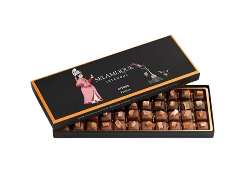 Selamlique Citrus Praline Delights Chocolates 150g