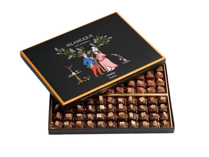Selamlique Citrus Praline Delights Chocolates 300g