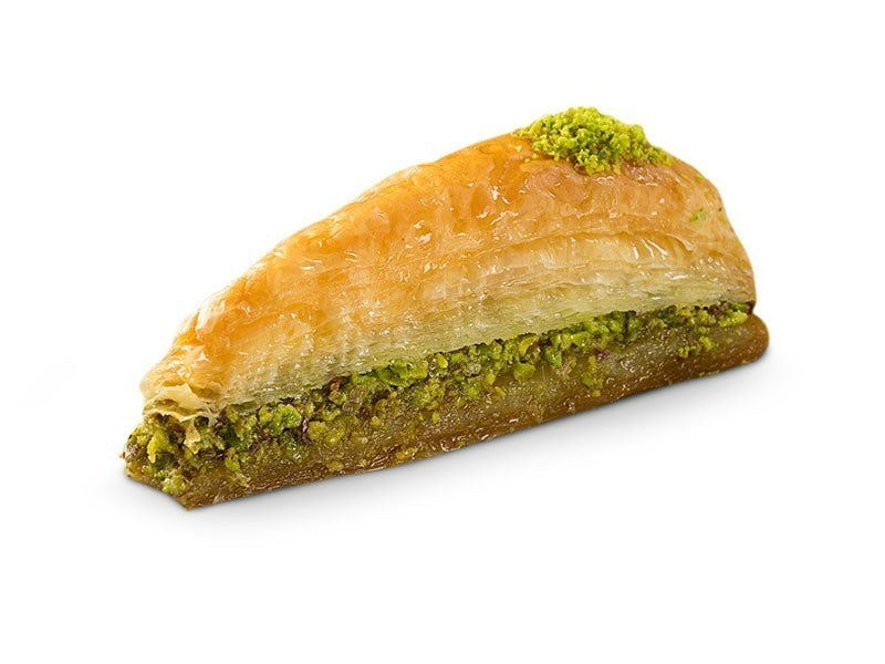 Triangular Pistachio Baklava – Crispy Layers, Premium Pistachios