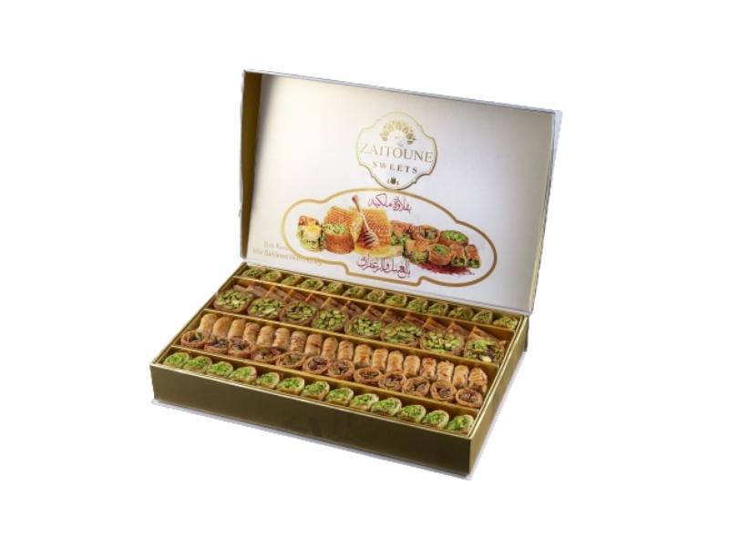 Zaitoune Sweets Mix Baklava with Honey