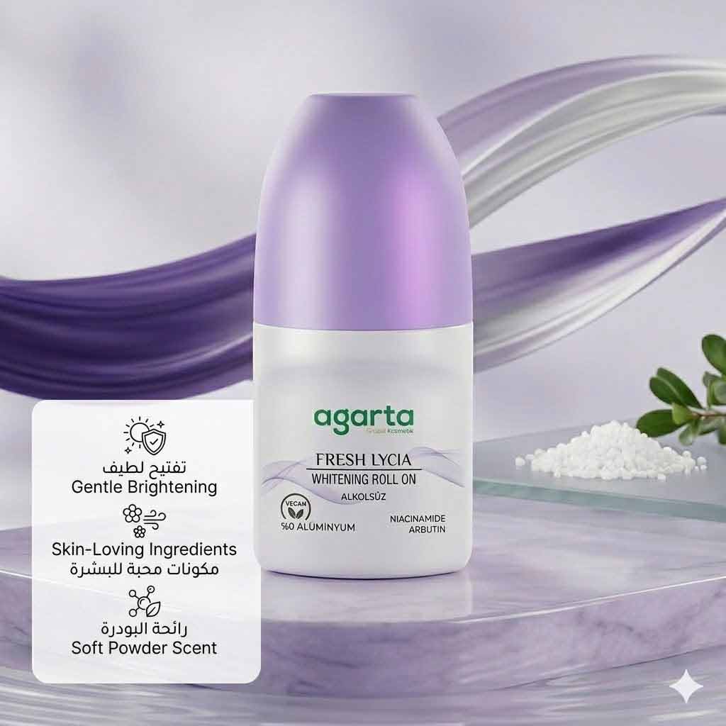 Fresh Lycia Roll-On for Women – 24H Odor Protection Deodorant & Whitening Effect