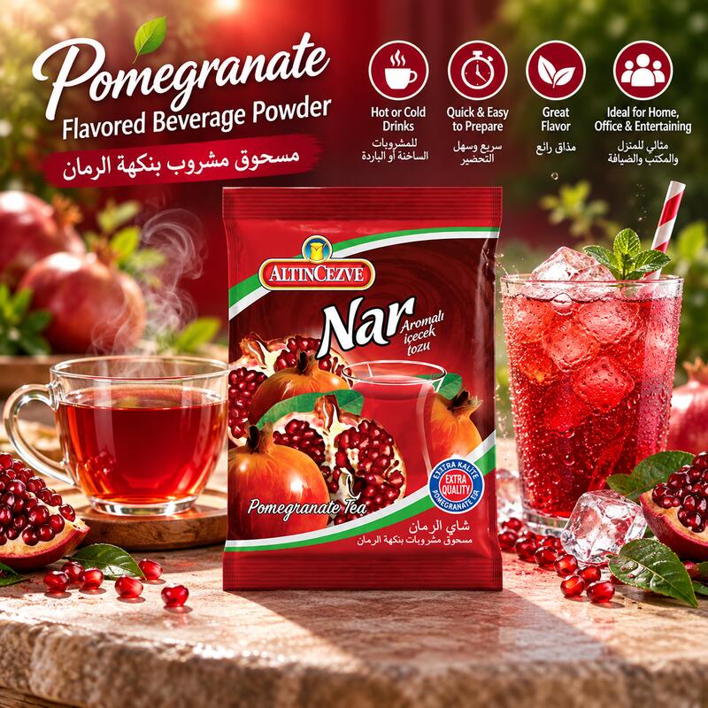 Altin Cezve Pomegranate Flavored Beverage Powder