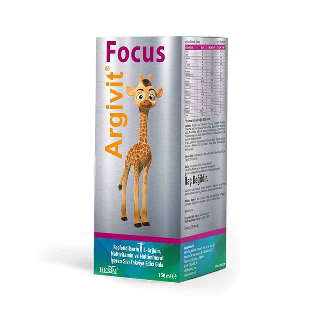Argivit Focus Multivitamin Syrup 150 ml