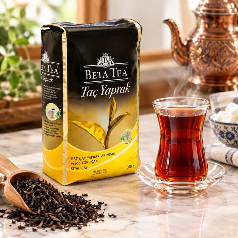 Beta Taç Turkish Loose Leaf Black Tea 500 g