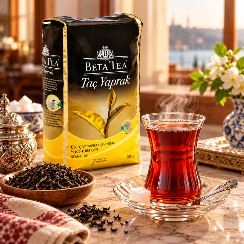 Beta Taç Turkish Loose Leaf Black Tea 500 g