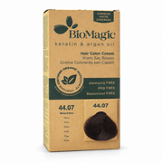 BioMagic 44.07 Mocha Coffee Permanent Hair Color Kit with Argan Oil