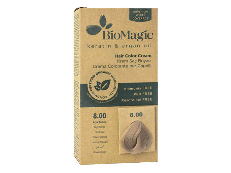 BioMagic Organic Hair Color Light Natural Blonde 80.0