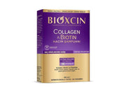 Bioxcin Collagen & Biotin Shampoo – Extra Volume and Fullness – For All Hair Types – Strengthening Formula – 300 ml (10.14 fl oz)