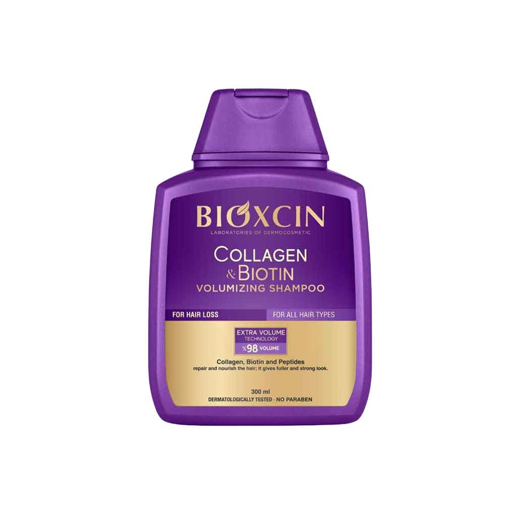 شامبو بيوكسين بالكولاجين والبيوتين - لجميع أنواع الشعر 