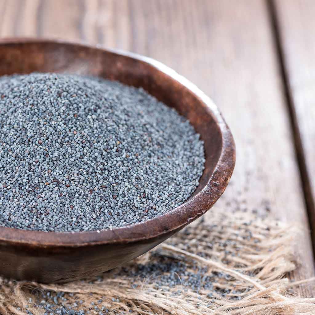 بذور الخشخاش الأزرق النباتية العضوية 250 غرام