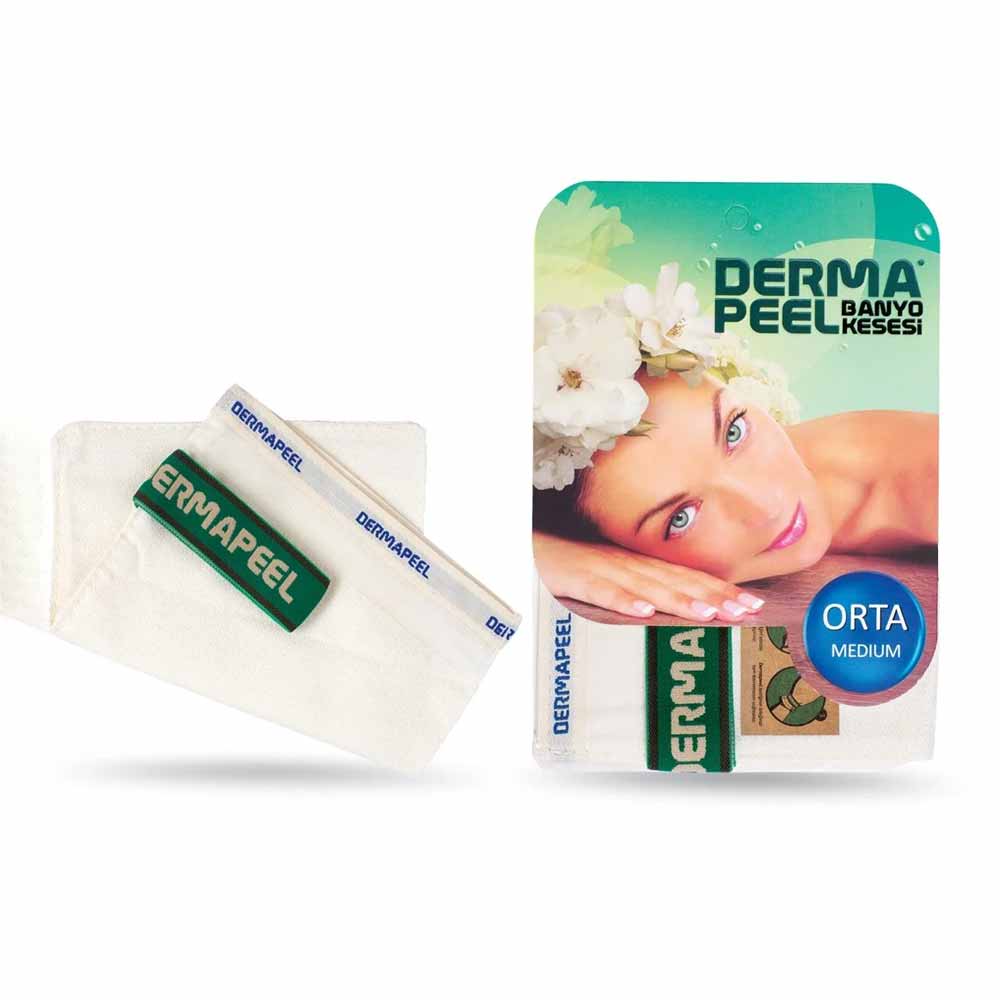 Derma Peel Bath Mitt Medium Exfoliating Body Glove