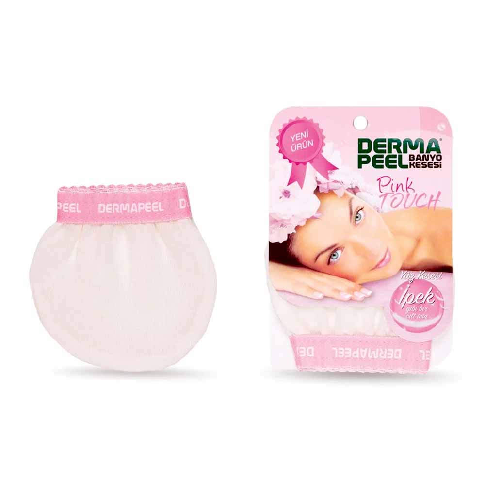 Derma Peel Silk Bath Mitt for Sensitive Skin Exfoliating Body Glove