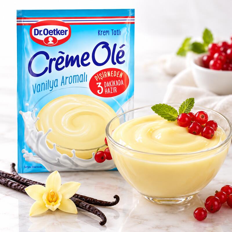 Dr. Oetker Crème Olé Vanilla Flavored Dessert Mix 92 g