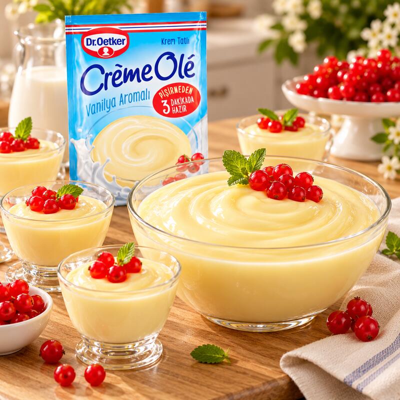 Dr. Oetker Crème Olé Vanilla Flavored Dessert Mix 92 g