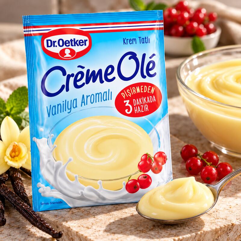 Dr. Oetker Crème Olé Vanilla Flavored Dessert Mix 92 g