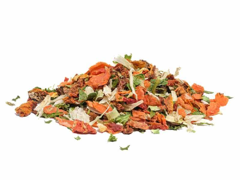 خضروات مجففة طبيعية بجودة عالية